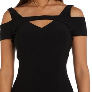 Night Way Collections Vintage Black Midi Dress